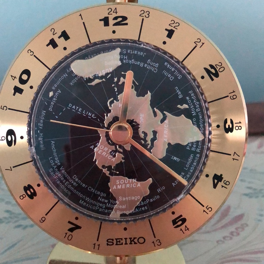 Seiko desk clock - Picture 3 of 3